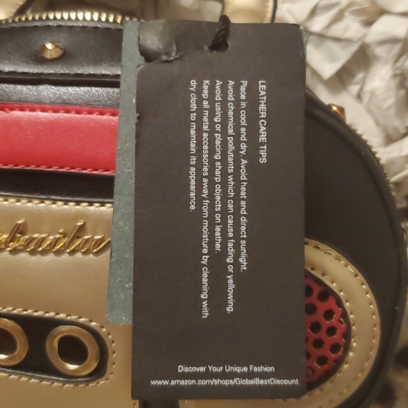 Learher Crossbody BOOMBOX BAG - Picture 9 of 13